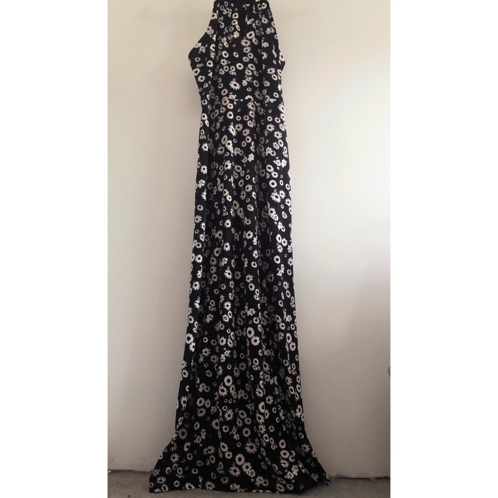 Daisy Print Maxi Dress